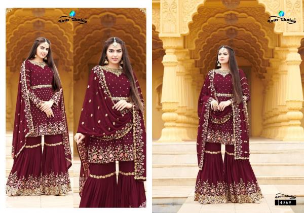 Your Choice Zaraa 12 Georgette Wear Designer Salwar Suits